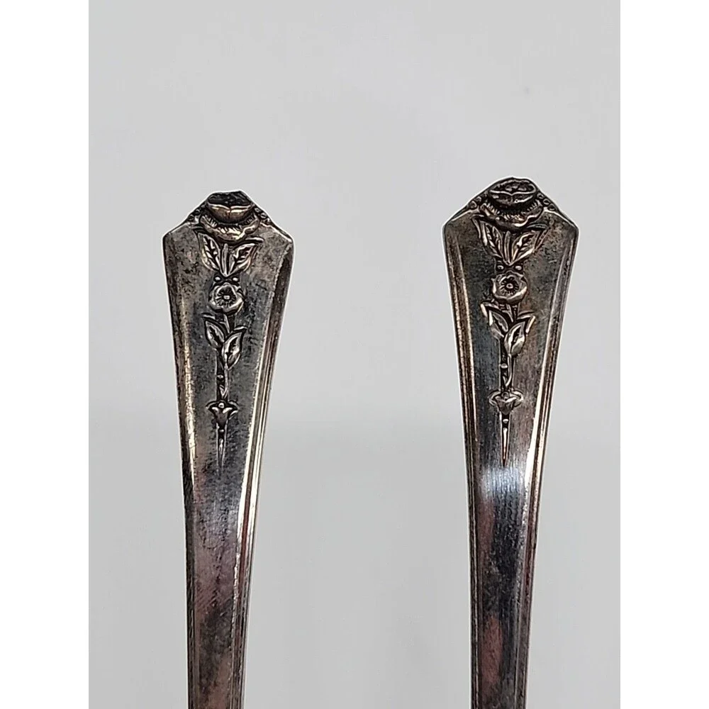 HOLMES & EDWARDS INLAID (IS) SPRING GARDEN ROUND Tea Spoons Replacement